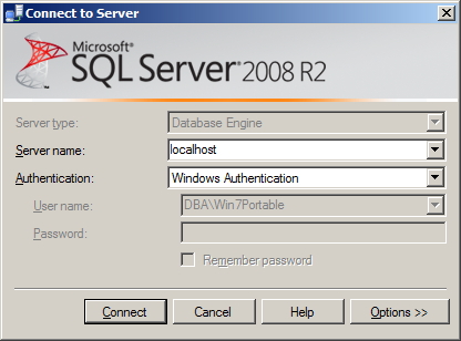 SQL Server - Local Connection Conexão Local