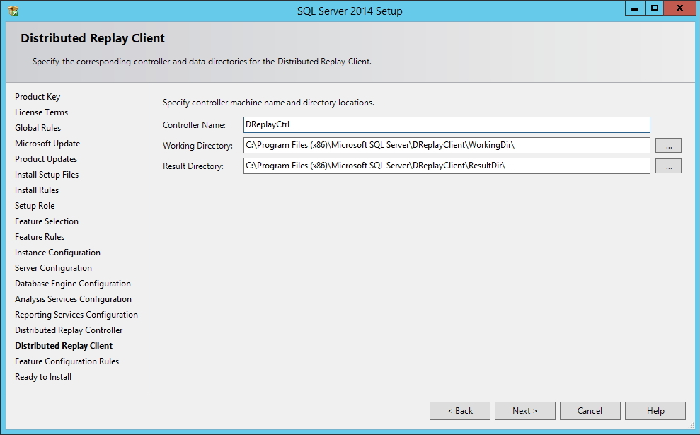 SQL Server - Distributed Replay Client