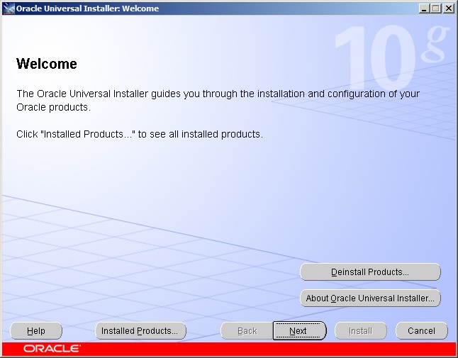 Oracle Client - 1 Installation