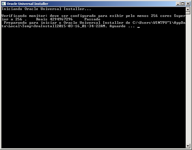 Oracle - Instalação 1