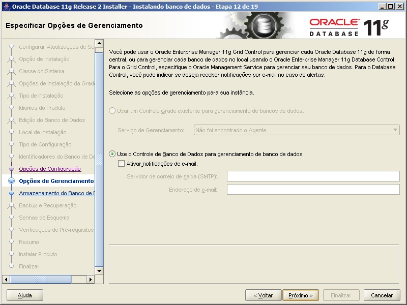Oracle - Instalação 16