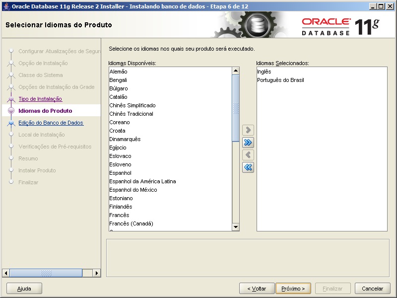 Oracle - Instalação 6
