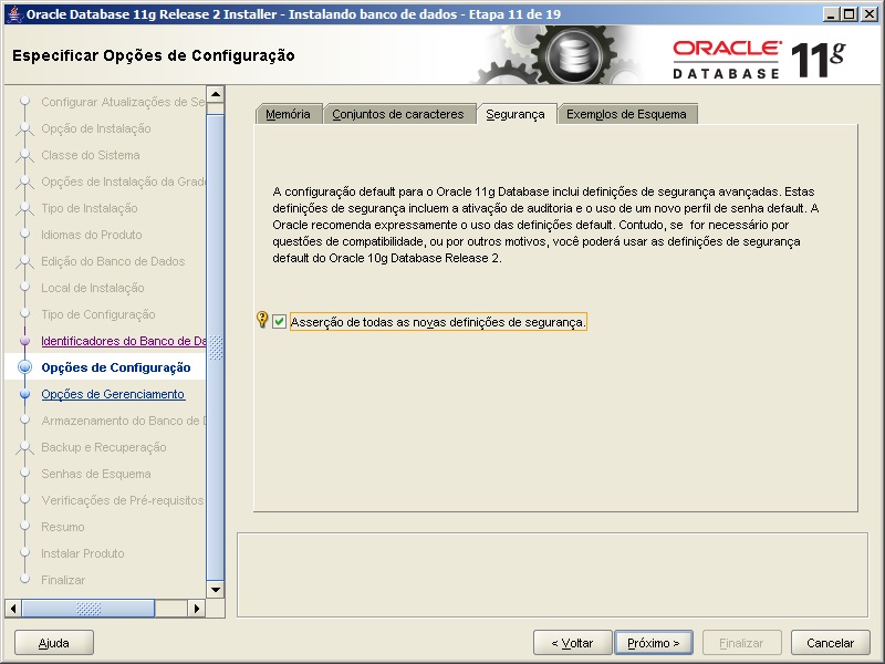 Oracle - Instalação 14