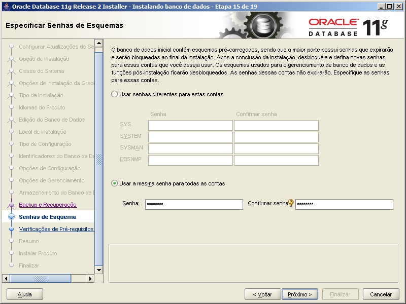 Oracle - Instalação 20