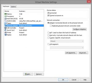 vmware player the network bridge is not running vmware player the network bridge is not running