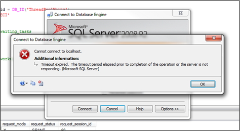 SQL Server - Erro de conexão