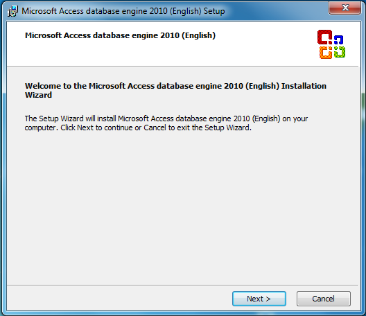 SQL Server - Install Microsoft Access database engine 2010 Setup