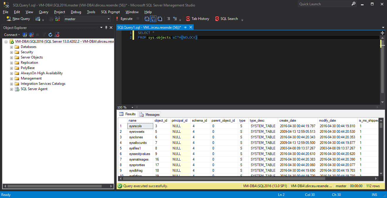 ms sql server management studio 17