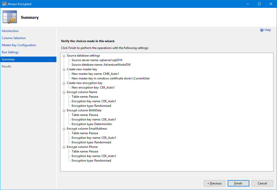 SQL Server - Como criptografar seus dados utilizando Always Encrypted ou Transparent Data Encryption (TDE) 5