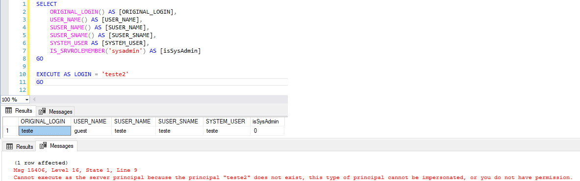 chapter 12: using the execute sql task - knight's... SQL Server - How to Use EXECUTE AS to Run Commands as Another User ...