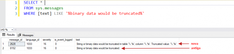 SQL Server - String or binary data would be truncated: O que é, como ...