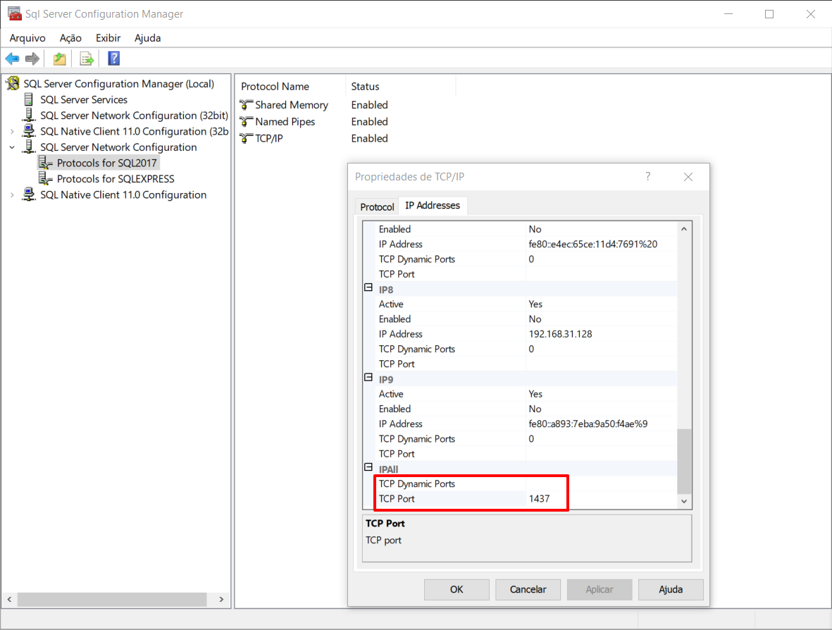SQL Server - TCP Dynamic Ports vs TCP Port: Dynamic vs Static Port ...